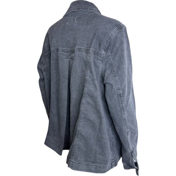 Me by Jennie Garth The Dylan Denim Jacket Washed Black 1X NWT Casual Pockets - Picture 14 of 15